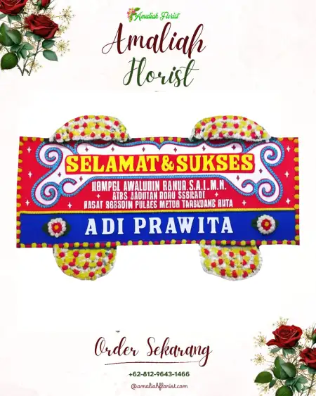 Papan Bunga Ucapan Selamat Cintaratu